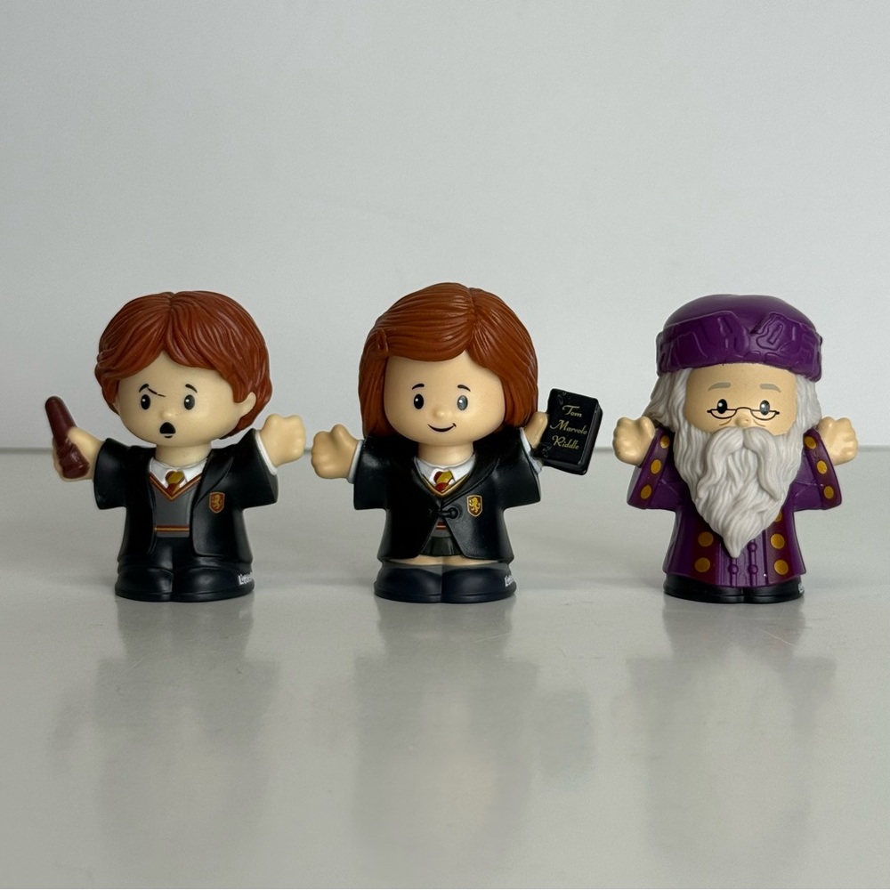 Fisher Price Little People Harry Potter Sorcerer's Stone Special Edition Figures